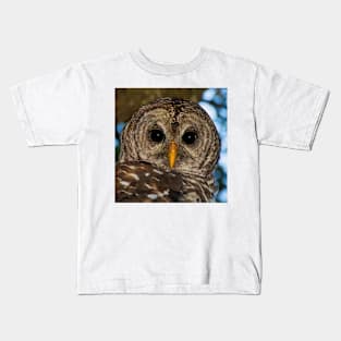 BARRED OWL Kids T-Shirt